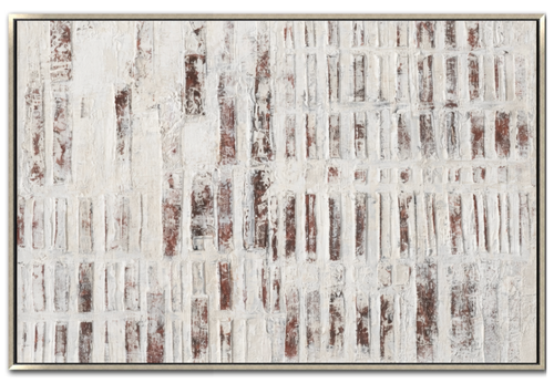 Large 48x72 inch vertical abstract painting titled Carbon Tide. A bold, high-contrast composition featuring a diagonal division of thick, charcoal-black textured paint meeting a heavily layered, sculptural white and light grey section.